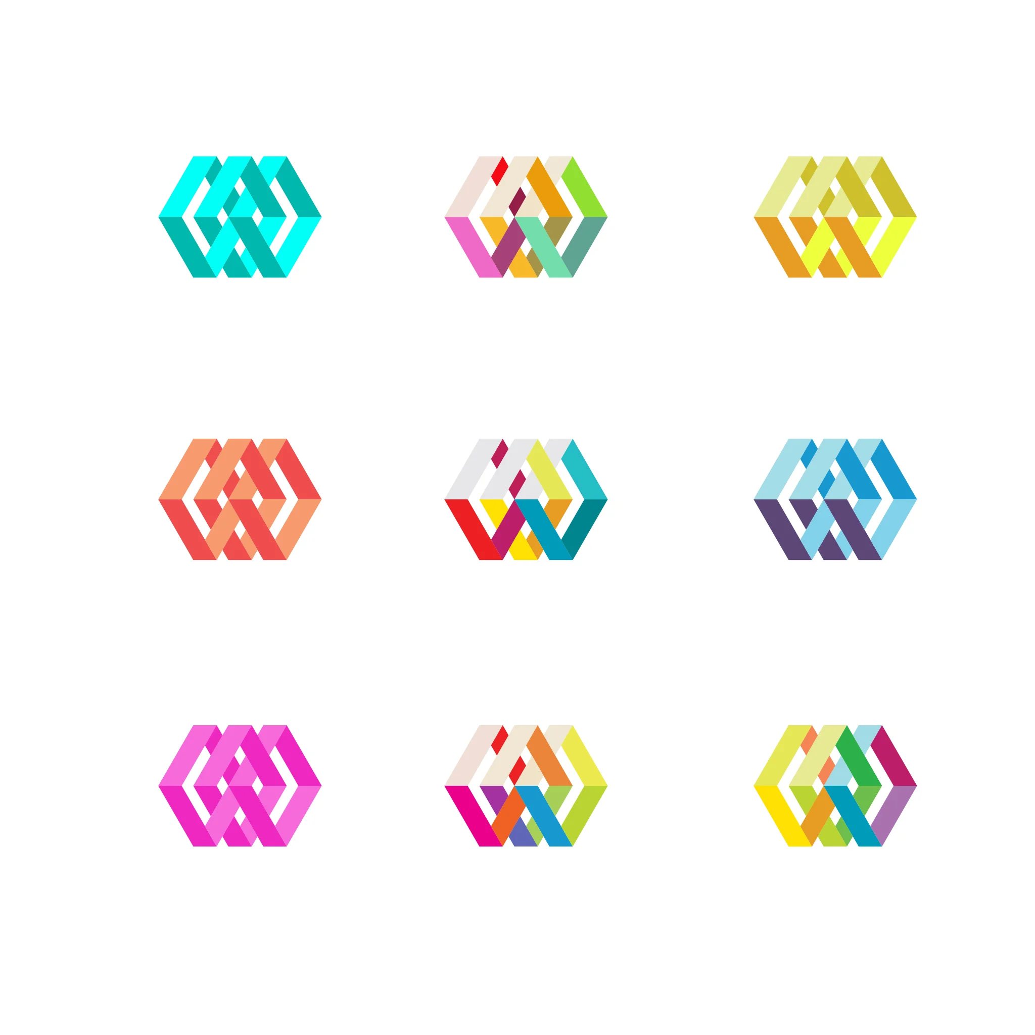 CW logo colors